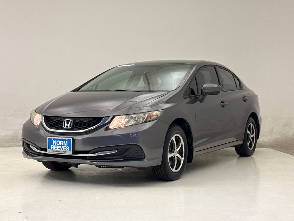 Used 2015 Alabaster Silver Metallic Honda SE image 2