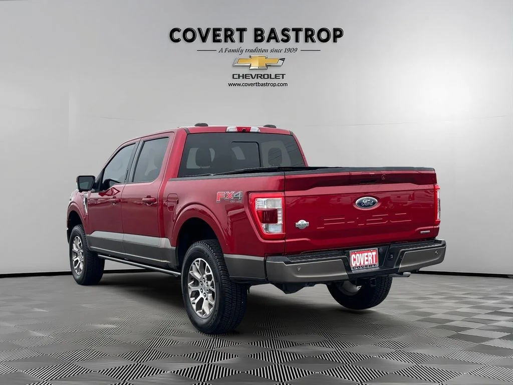 Used 2021 Red Ford King Ranch image 5