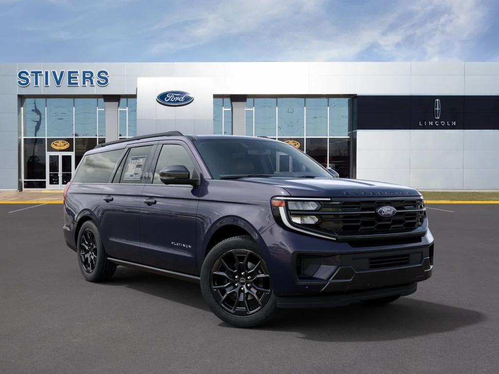 New 2027 Blue Ember Metallic Ford MAX Platinum image 1