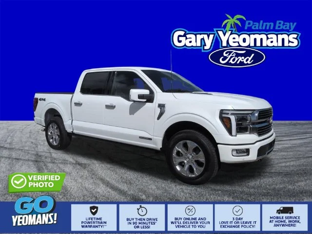 New 2026 White Ford Platinum image 1