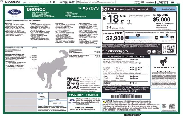 Used 2025 Black Ford Base image 29