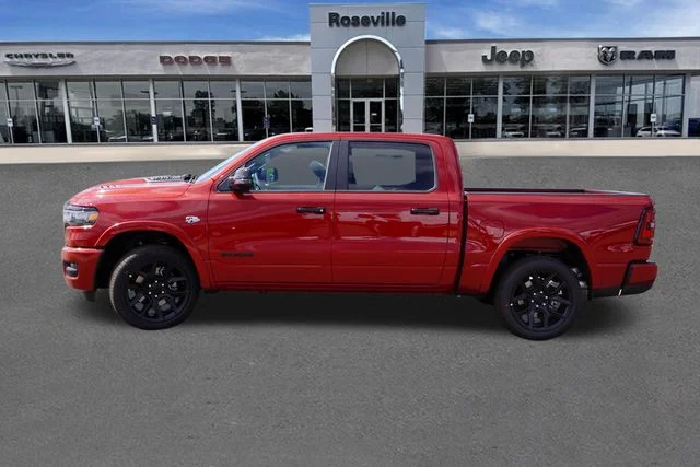 New 2026 Molten Red Pearl-Coat Exterior Paint RAM Laramie image 6
