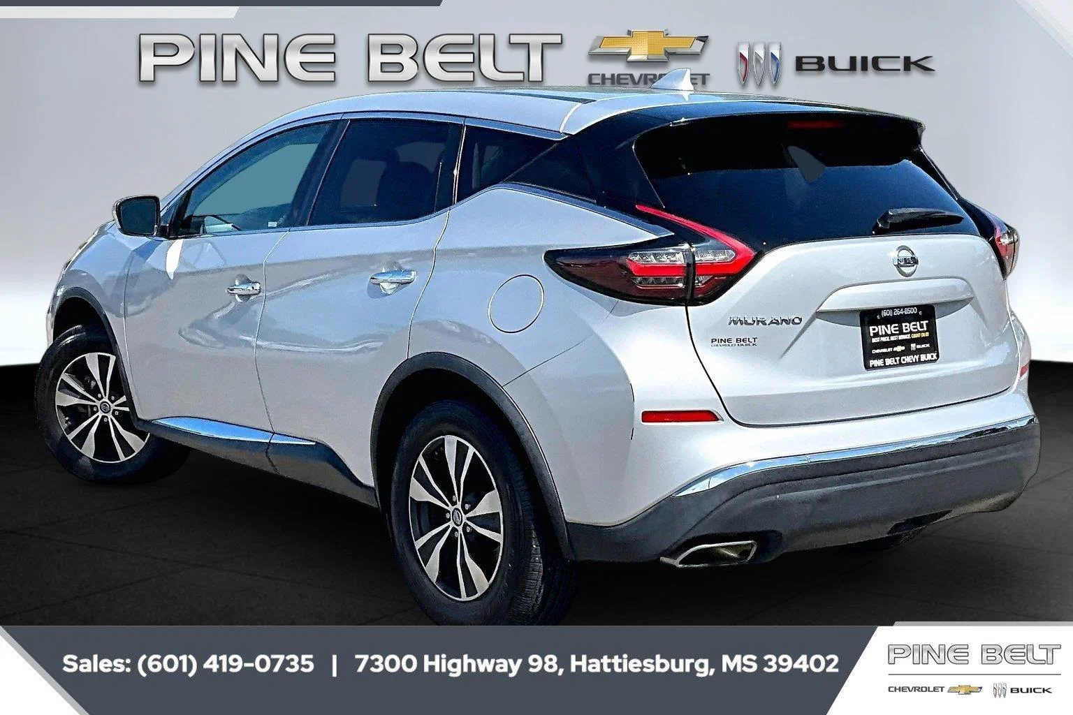 Used 2019 Brilliant Silver Metallic Nissan S image 2