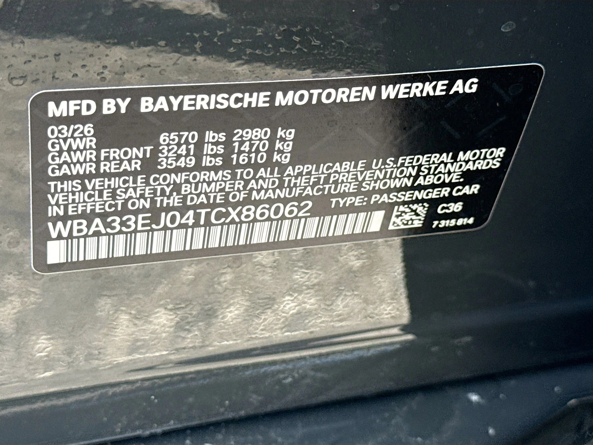 New 2026 Dravit Grey Metallic BMW 760i xDrive image 41