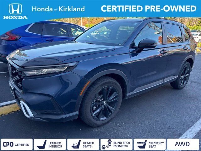 Certified Used 2026 Canyon River Blue Metallic Honda AWD Sport Touring Hybrid image 1