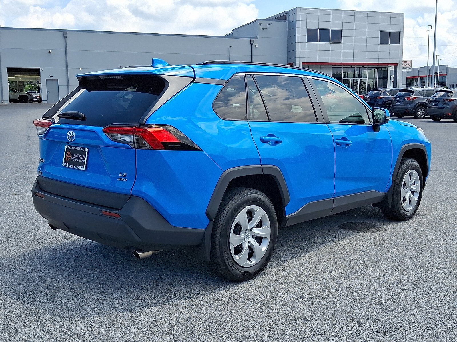 Used 2020 Blue Flame Toyota LE image 7