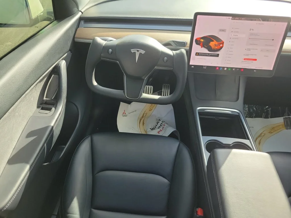 Used 2022 White Tesla Performance image 18