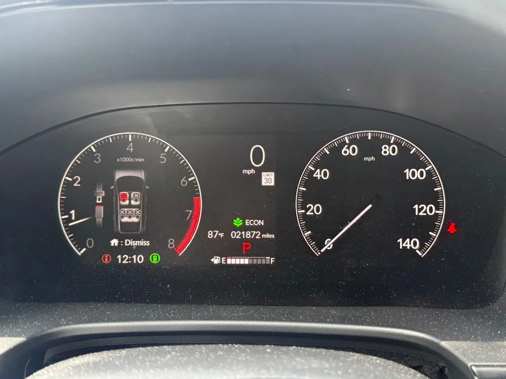 Used 2024 Meteorite Gray Metallic Honda EX image 23