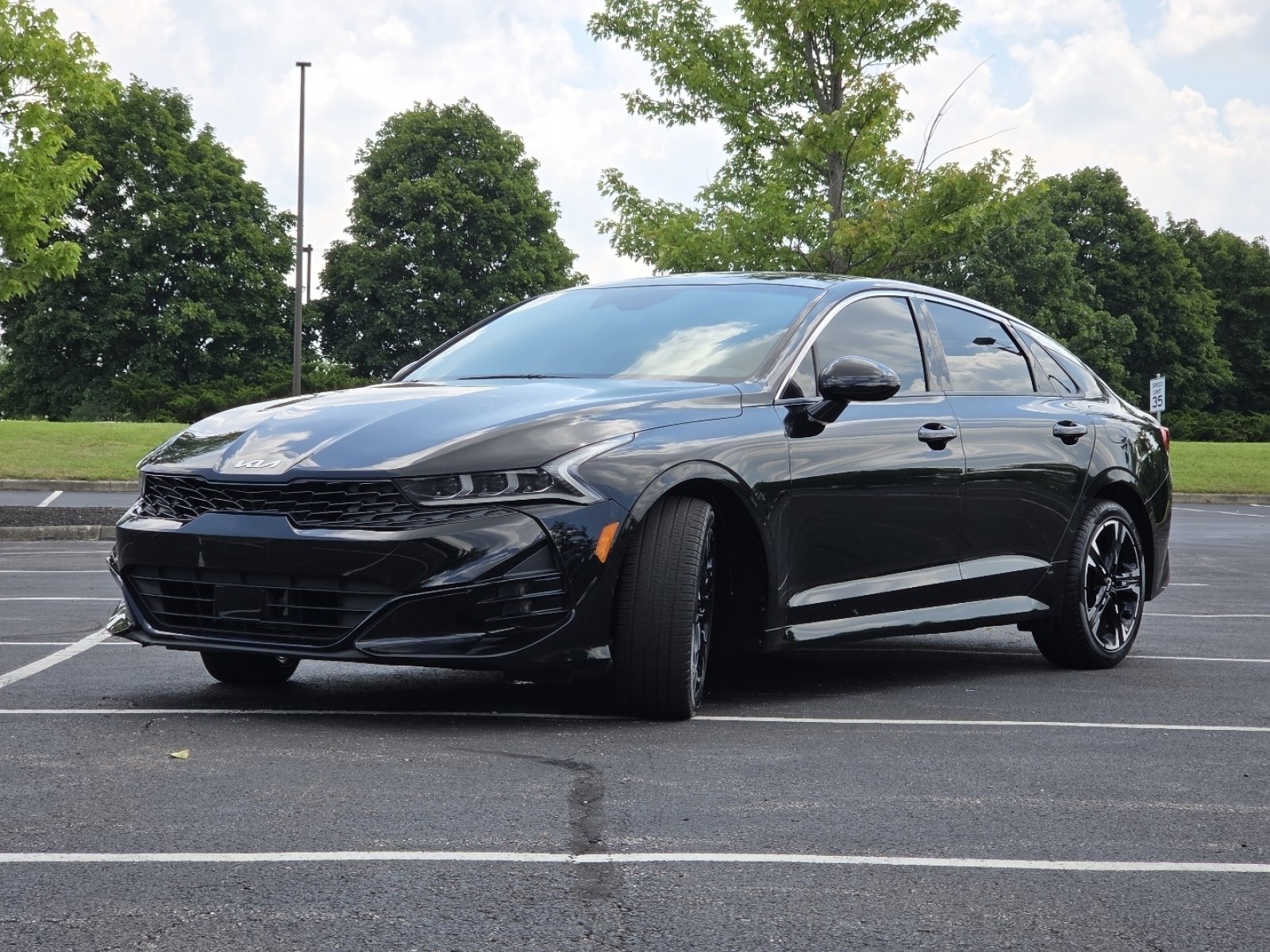 Used 2023 Ebony Black Kia GT-Line image 18