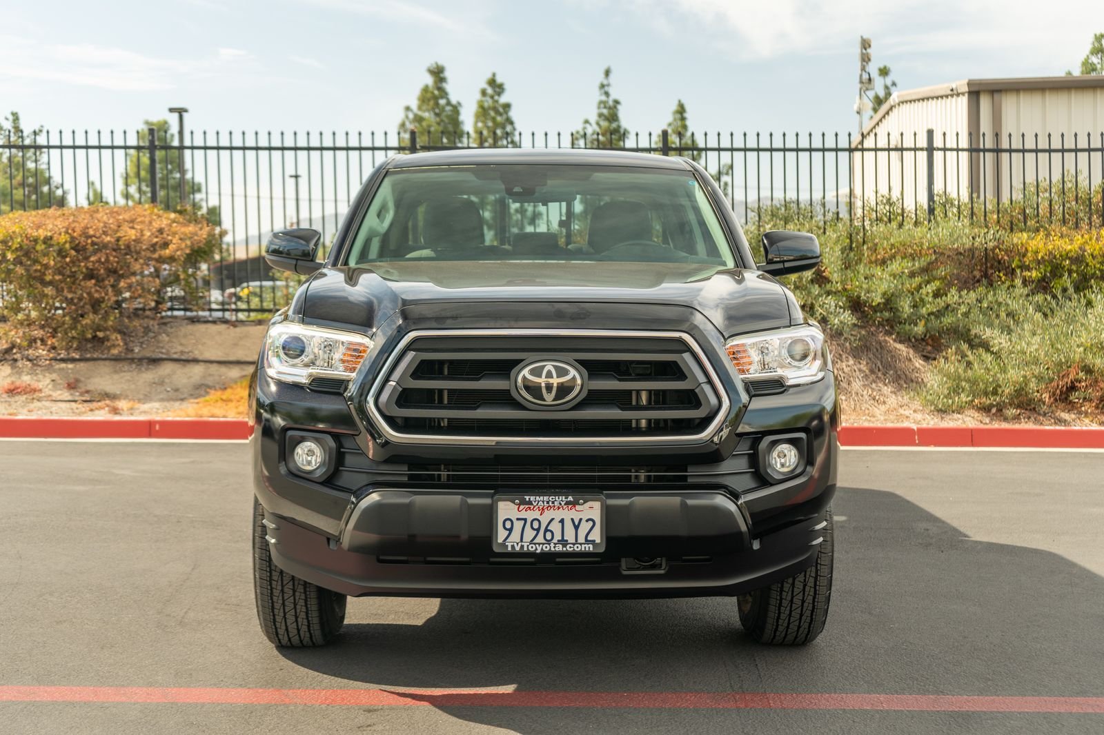 Certified Used 2020 Midnight Black Metallic Toyota SR5 image 2