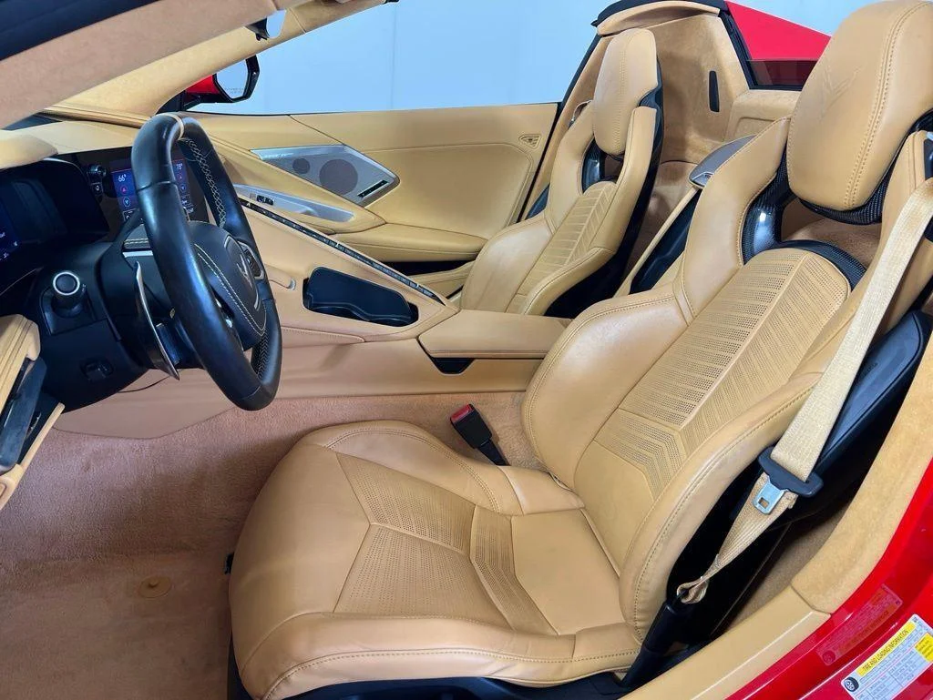 Used 2021 Torch Red Chevrolet Stingray image 6