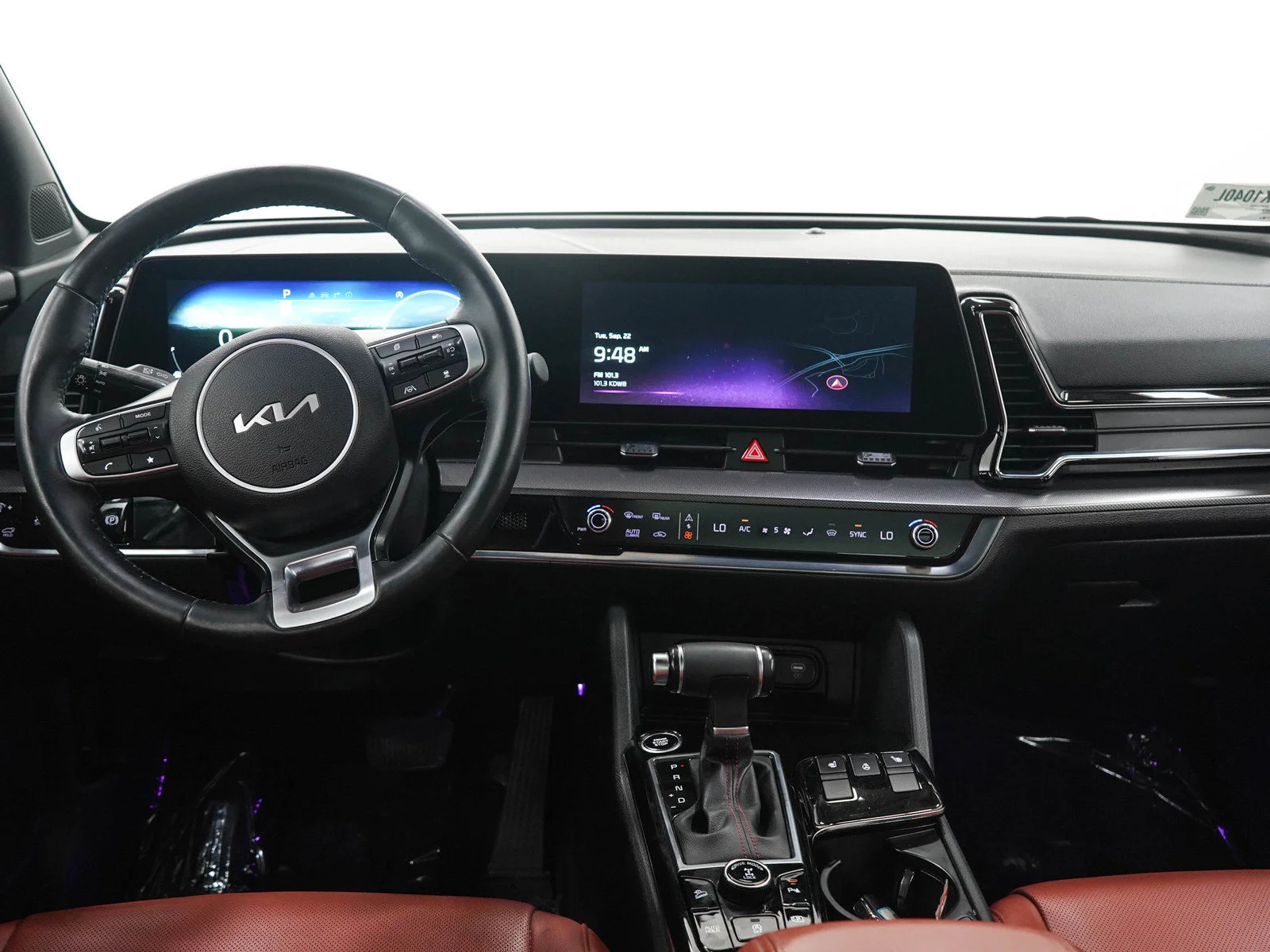Used 2023 Wolf Gray Kia SX AWD w/ Carmine Red Interior image 17