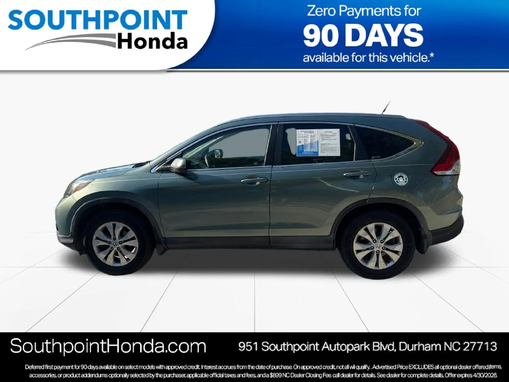 Used 2012 Opal Sage Metallic Honda EX image 4