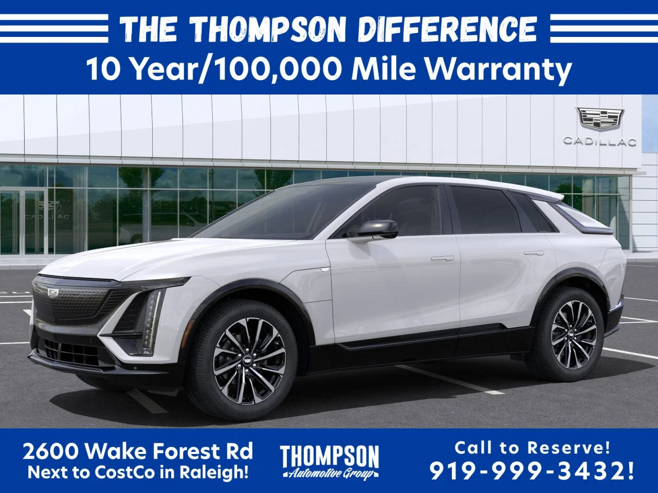 Used 2025 Cadillac LYRIQ Sport 1 with VIN 1GYKPURK1SZ312353 for sale in Raleigh, NC