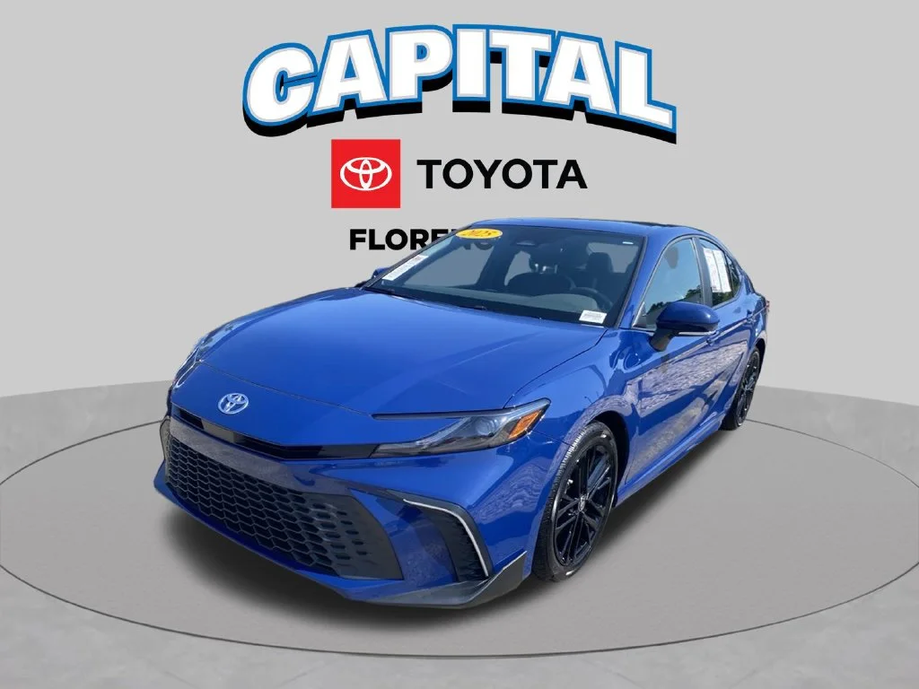 Used 2025 Blue Toyota SE image 2