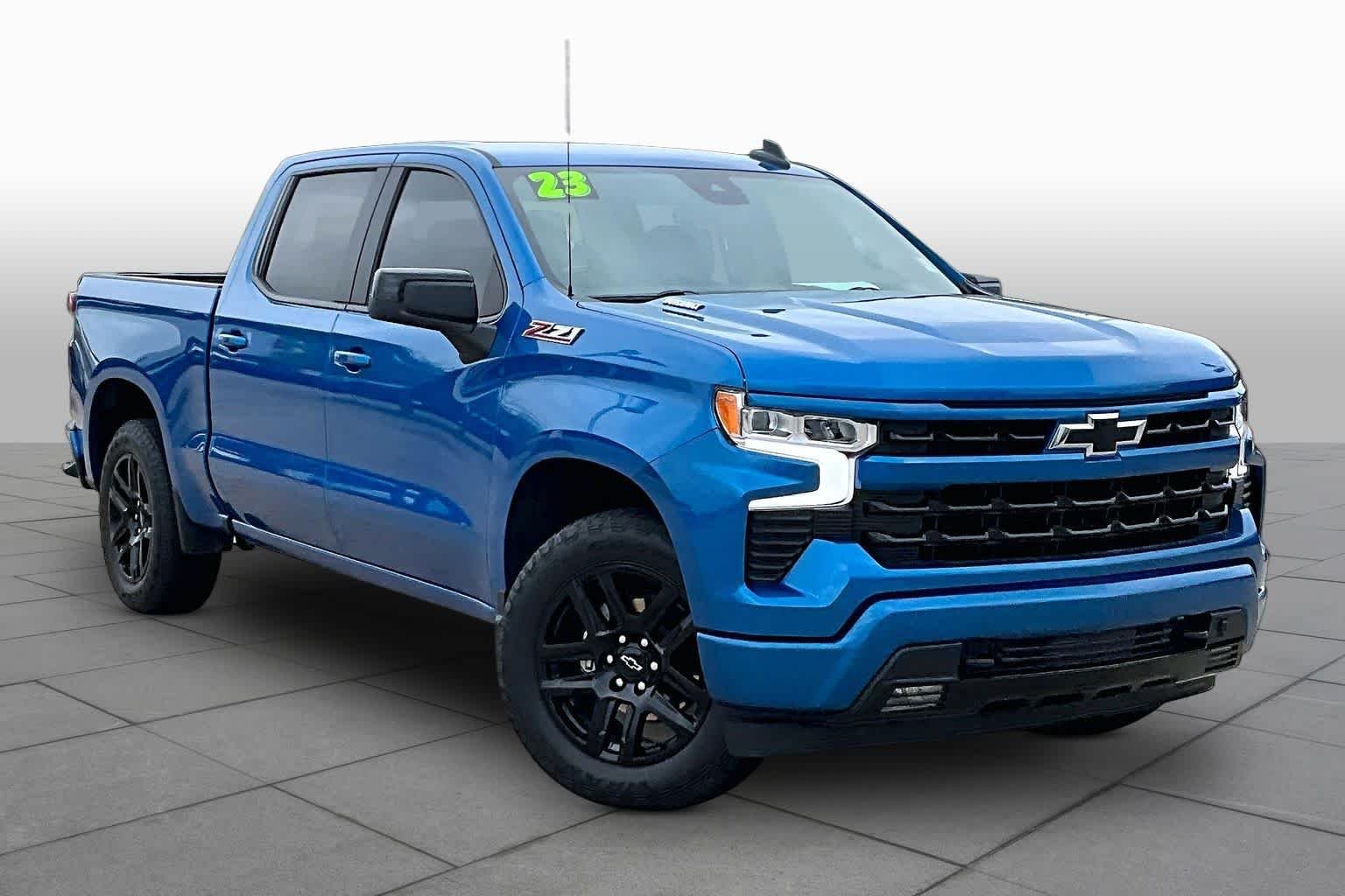 Used 2023 Glacier Blue Metallic Chevrolet RST image 3
