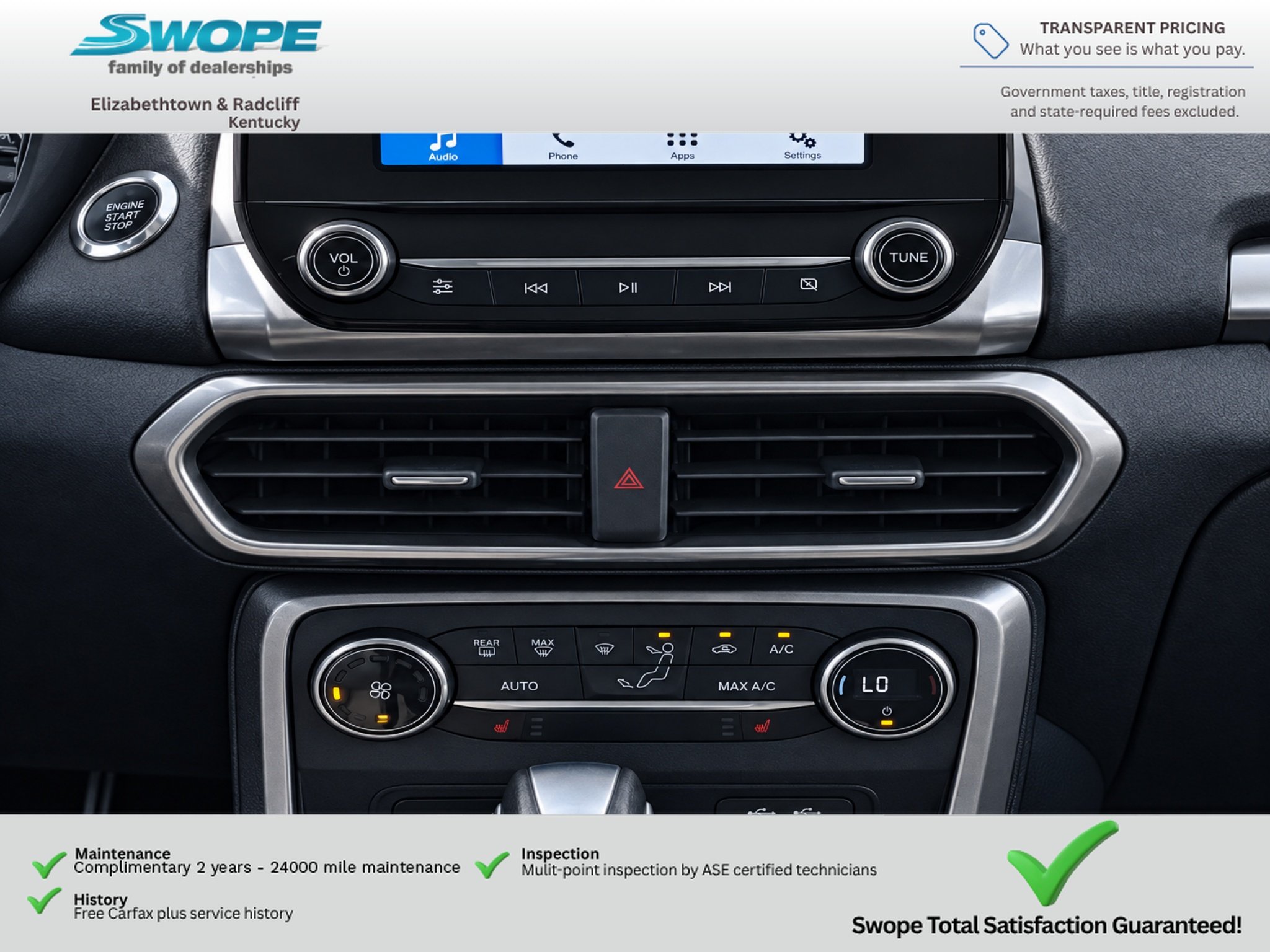 Used 2018 Diamond White Ford SE image 9
