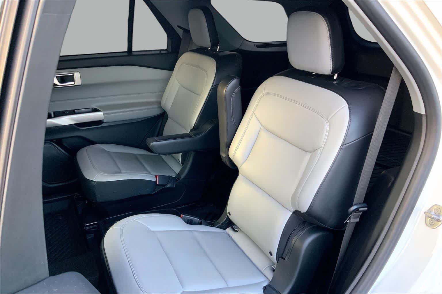 Used 2021 Star White Metallic Tri-Coat Ford XLT image 19