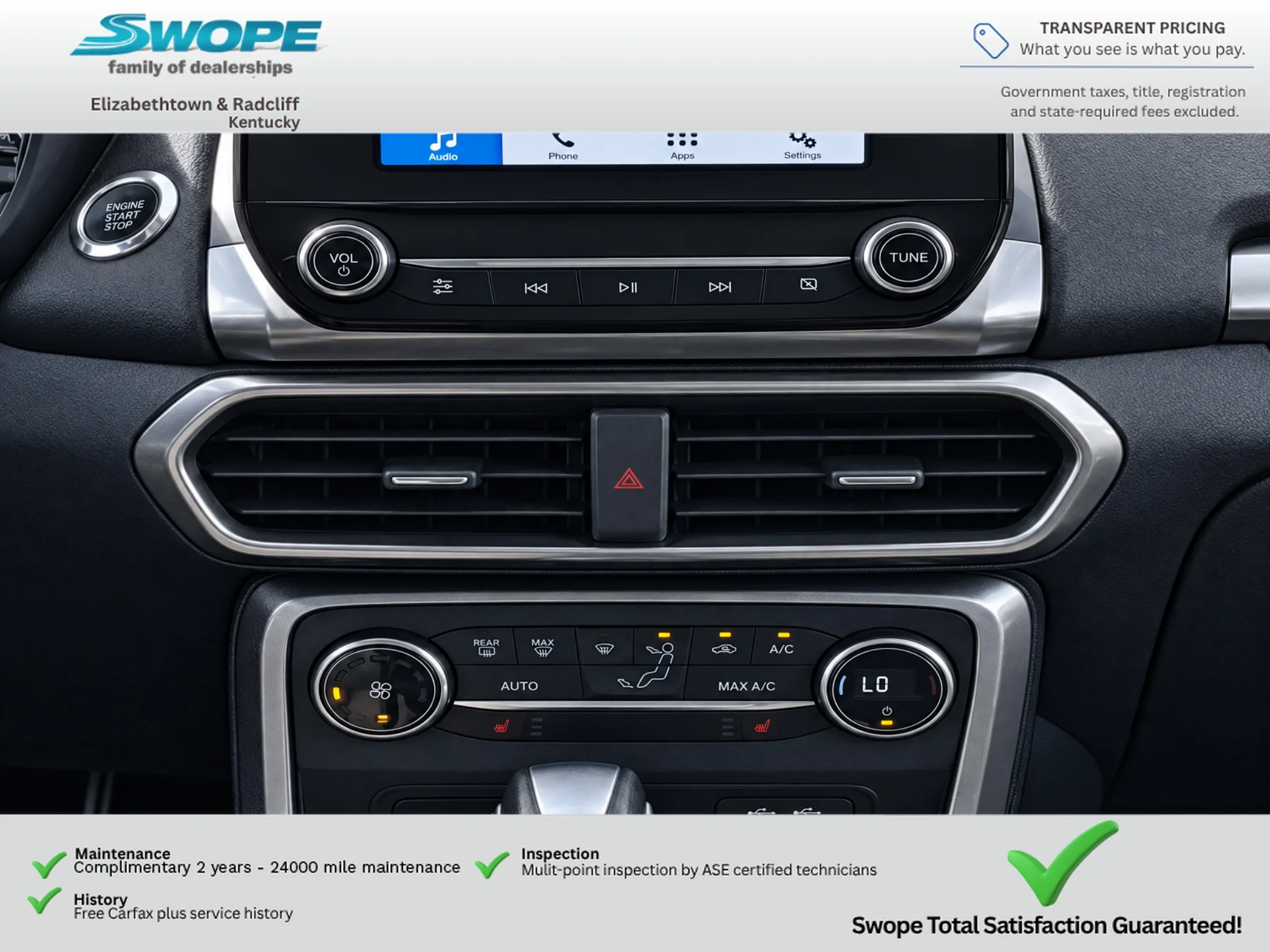 Used 2018 Diamond White Ford SE image 9