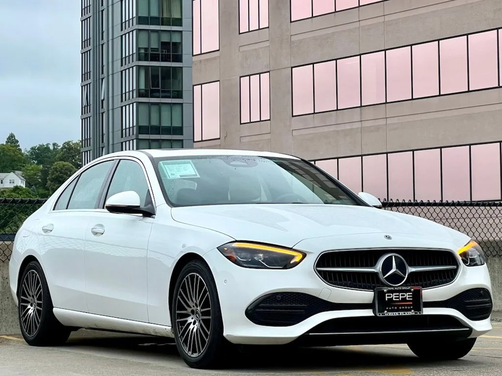 Certified Used 2023 White Mercedes-Benz C 300 image 1