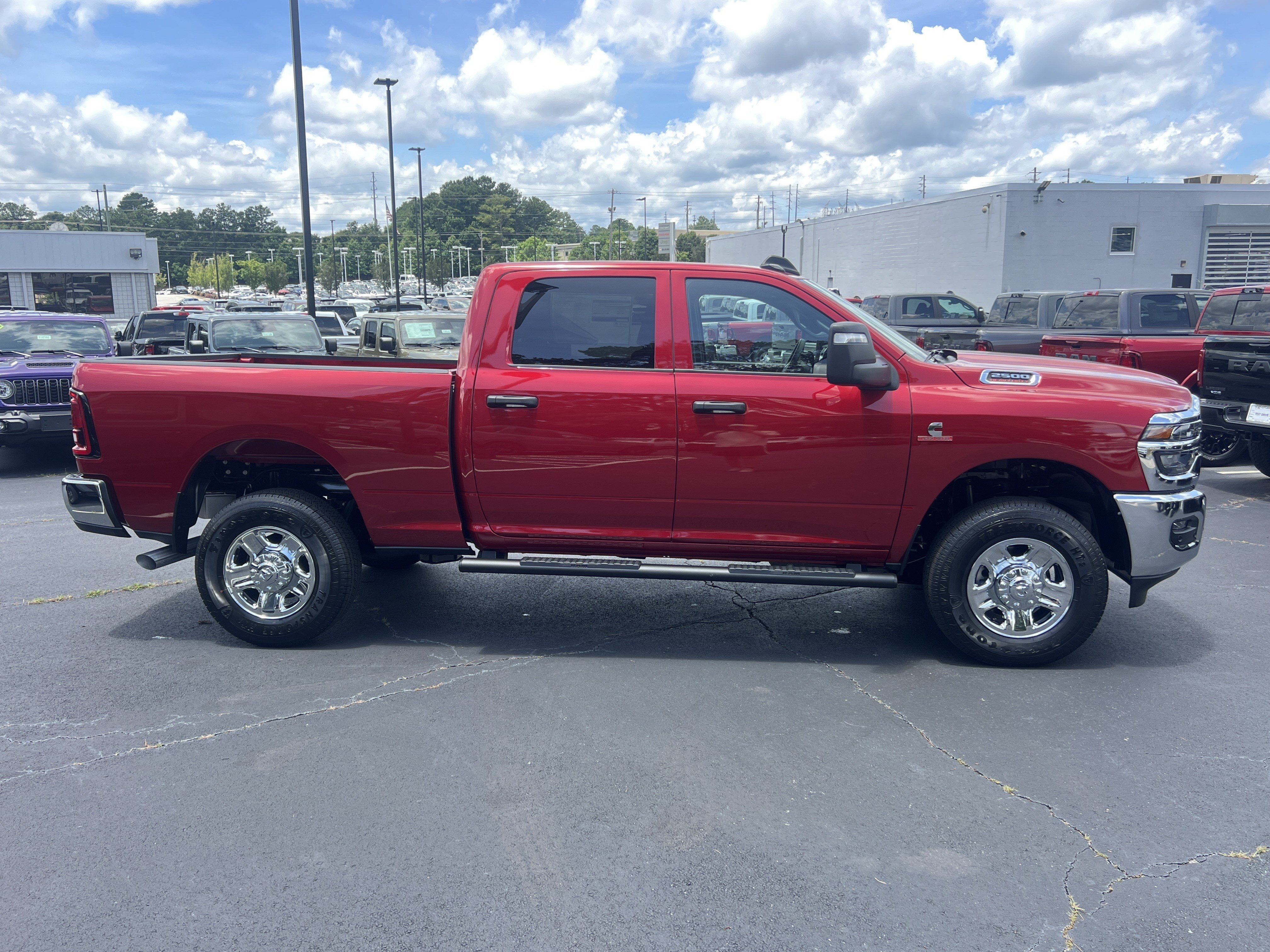 New 2026 Molten Red Pearlcoat RAM Tradesman image 9