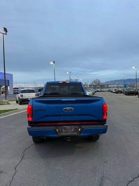 Used 2016 Blue Flame Metallic Ford Lariat image 2