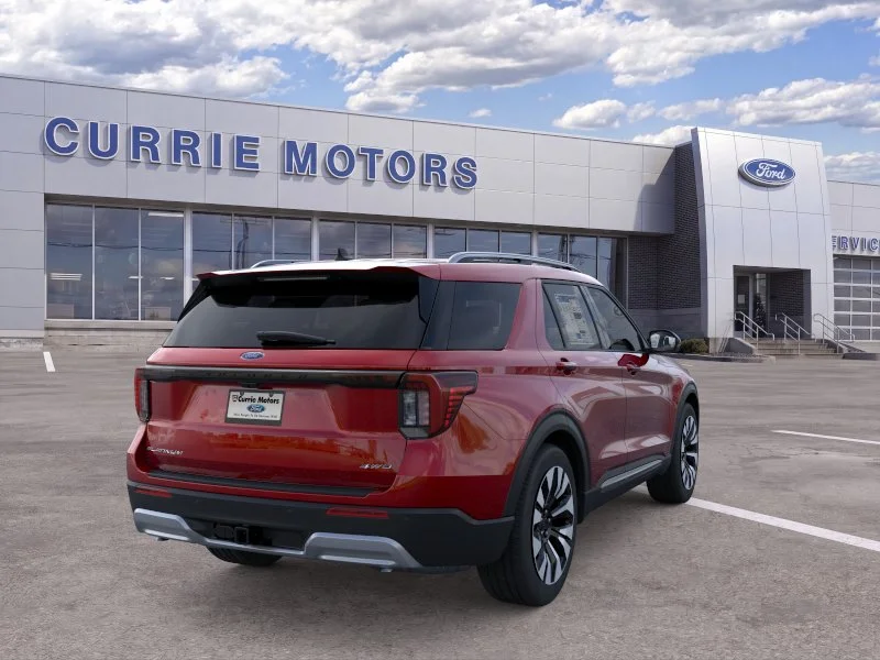 New 2026 Rapid Red Metallic Tinted Clearcoat Ford Platinum image 31