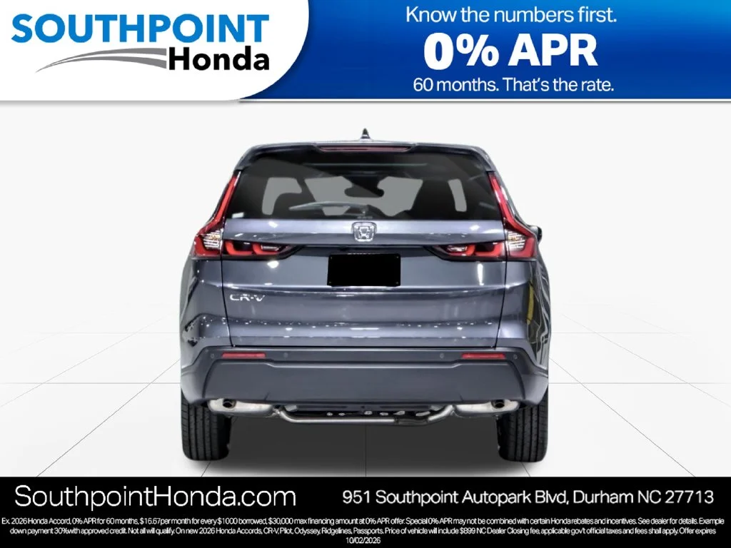 New 2027 Meteorite Gray Metallic Honda EX-L image 5