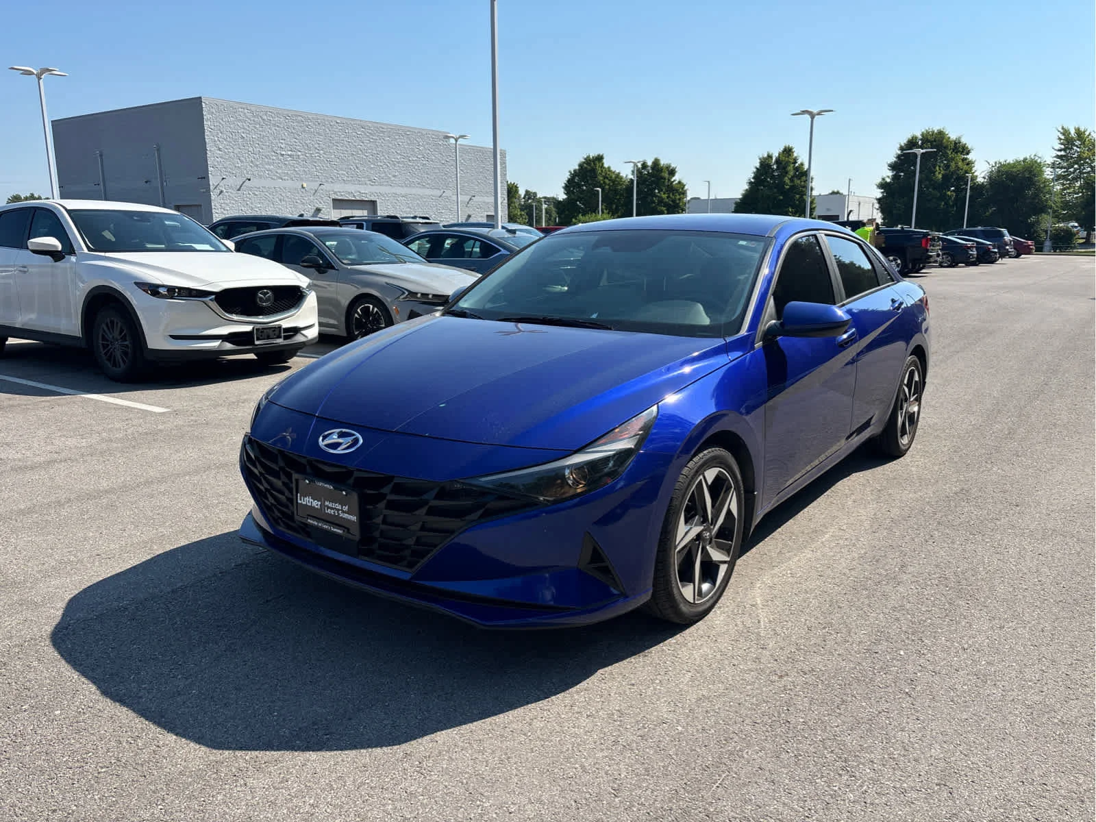 Used 2023 Hyundai Elantra SEL with VIN KMHLS4AG4PU438481 for sale in Kansas City