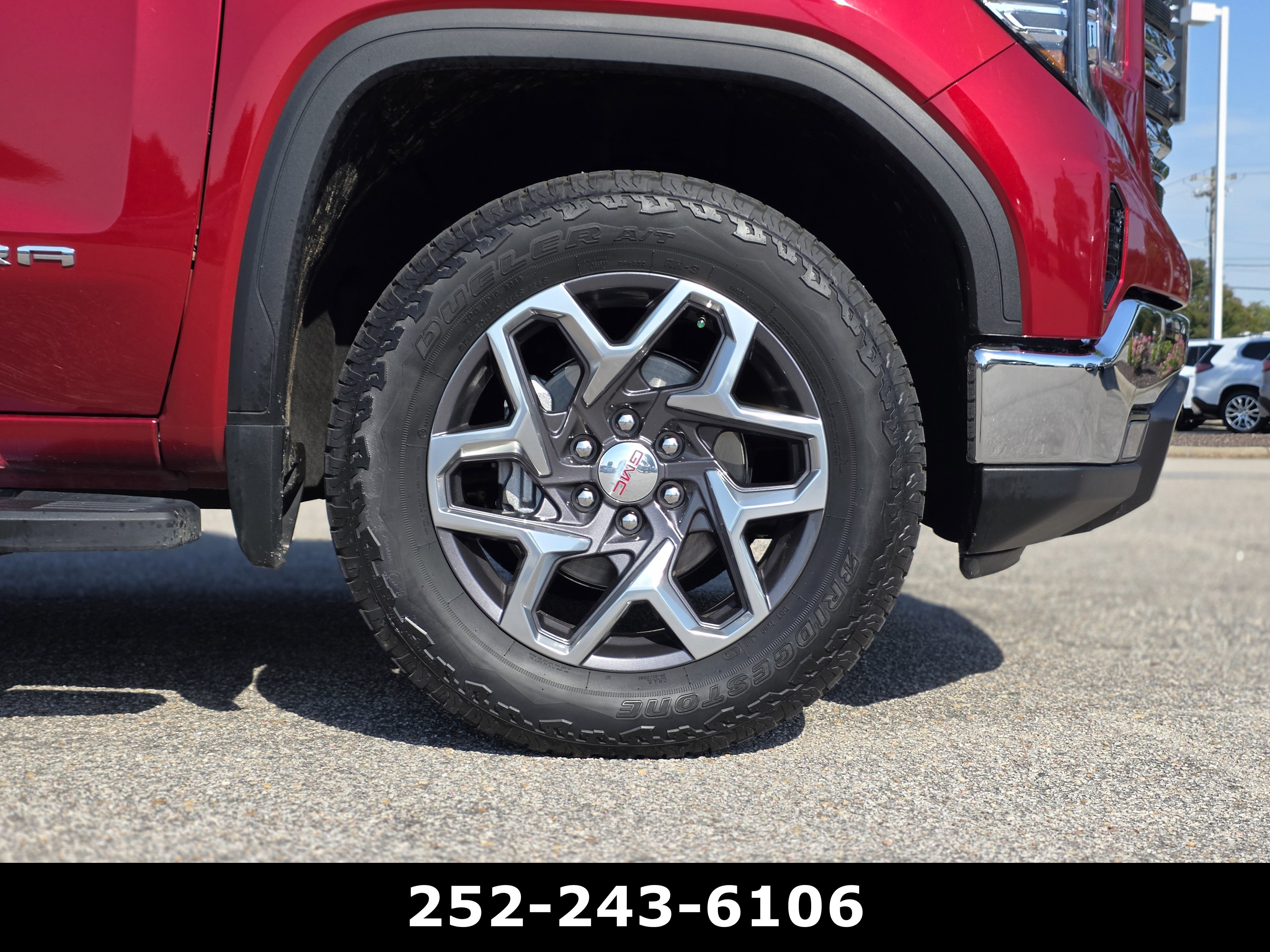 Used 2023 Volcanic Red Tintcoat GMC SLT image 44