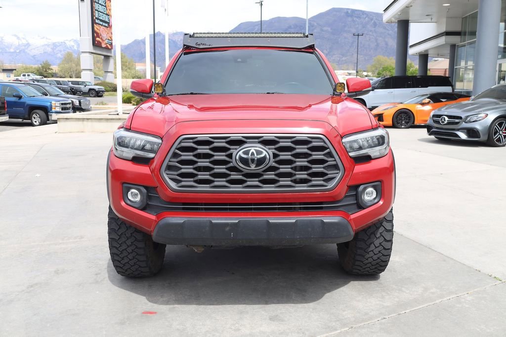 Used 2022 Barcelona Red Metallic Toyota TRD Off Road image 9
