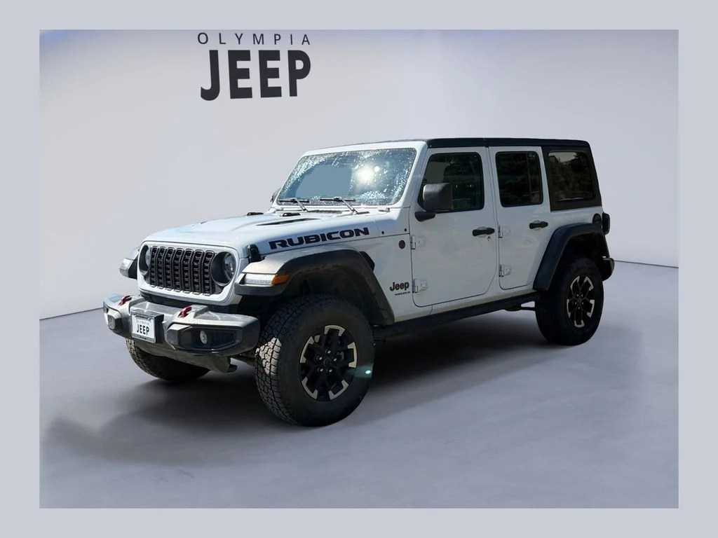 Used 2025 White Jeep Rubicon image 1