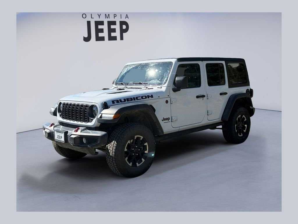 Used 2025 White Jeep Rubicon image 1