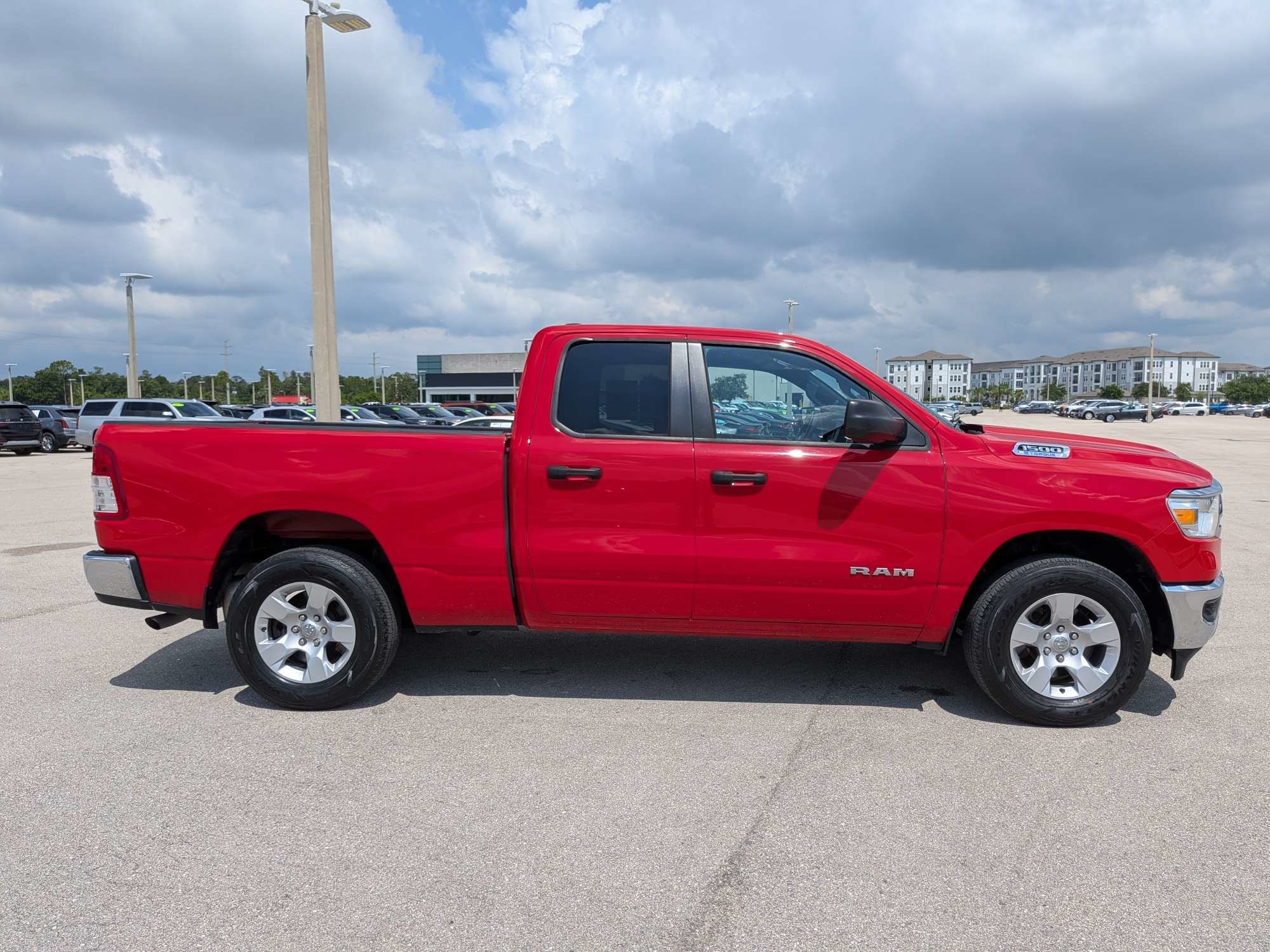 Used 2023 Flame Red Clearcoat Ram Big Horn image 4