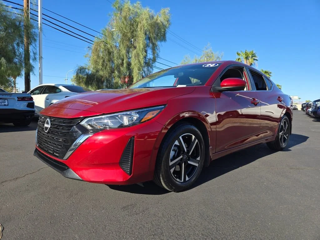 Used 2024 Scarlet Ember Tin Nissan SV image 2
