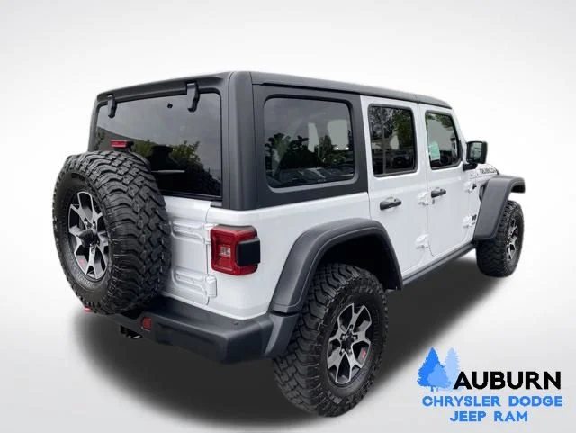 Used 2021 White Jeep Unlimited Rubicon image 7