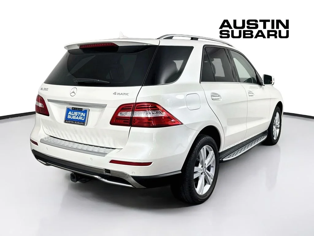 Used 2015 White Mercedes-Benz ML 350 image 7