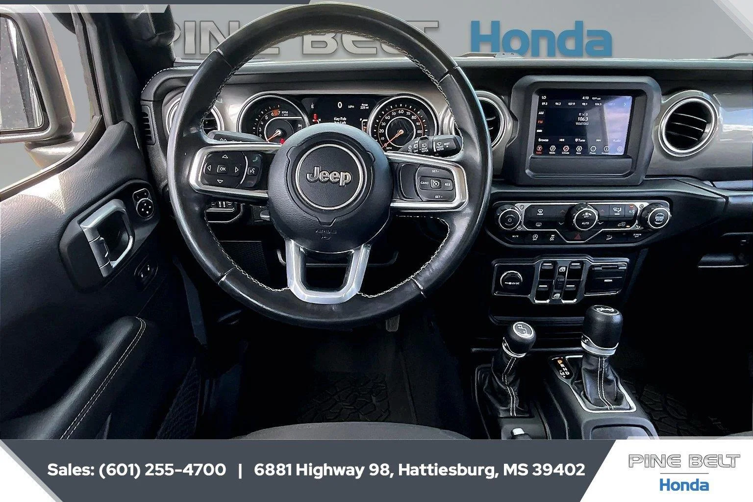 Used 2020 Sting-Gray Clearcoat Jeep Sahara image 5
