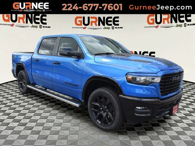 New 2026 Hydro Blue Pearl-Coat Exterior Paint RAM Laramie image 1