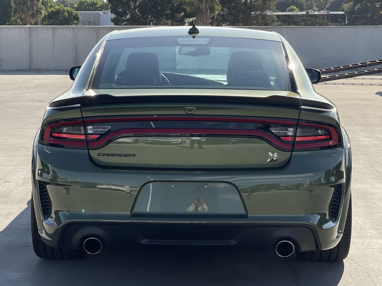 Used 2023 F8 Green Dodge Scat Pack Widebody image 4