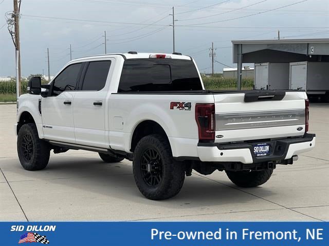Used 2021 Star White Metallic Tri-Coat Ford Platinum image 18