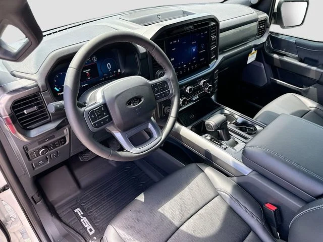 New 2026 White Metallic Ford Lariat image 6