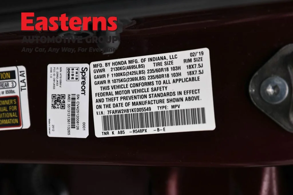 Used 2019 Red Honda EX-L image 34