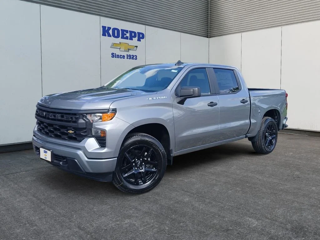 New 2026 Sterling Gray Metallic Chevrolet Custom image 1