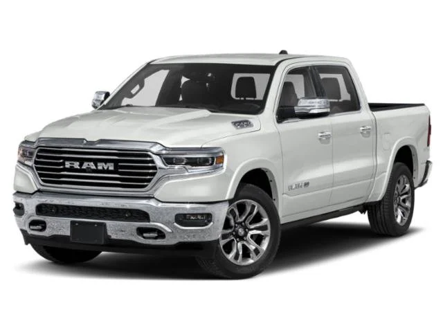 Used 2020 Ivory White Tri-Coat Pearlcoat Ram Longhorn image 1