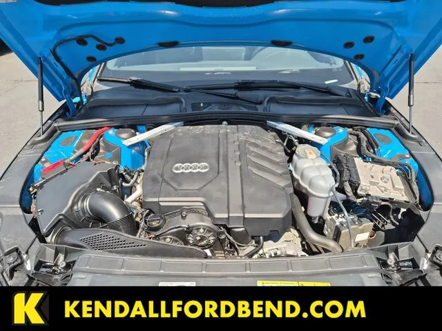 Used 2021 Blue Audi 45 S line Premium Plus image 24