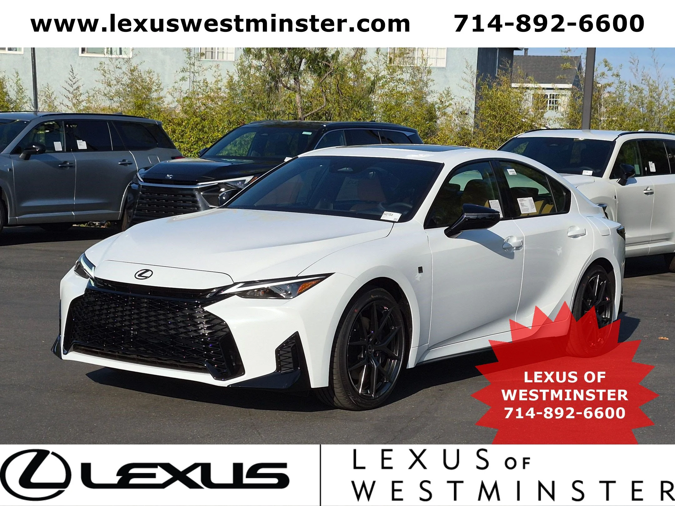 2026 Lexus IS  350 F SPORT DESIGN