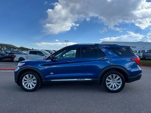 Used 2021 Blue Ford King Ranch image 2