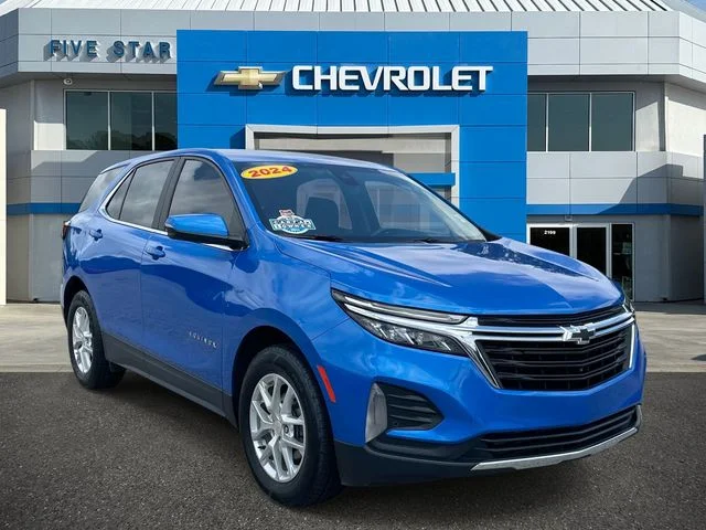 Used 2024 Blue Chevrolet LT image 1