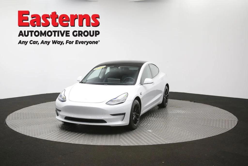 Used 2019 White Tesla Standard Range Plus image 50